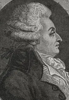 Portrait of Marie-Jean Hérault de Séchelles (1759-1794), French judge and politician, 1876. Creator: Pannemaker