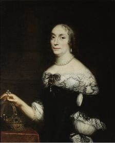 Portrait of Marie Louise Gonzaga (1611-1667), Queen of Poland