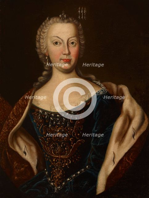 Portrait of Marie Leszczynska (1703-1768), Queen of France, around the mid-18th century. Creator: Unknown.