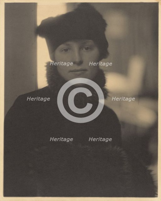 Portrait of Marie Rapp, 1916. Creator: Alfred Stieglitz.