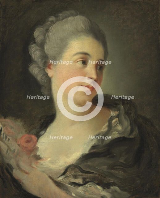 Portrait of Marie-Thérèse Colombe. Artist: Fragonard, Jean Honoré (1732-1806)