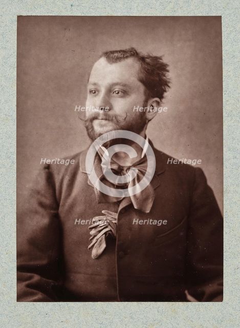 Portrait of Marius Roy (1833-1921), 1882. Creator: Godet, Anatole Louis (1839-1887).