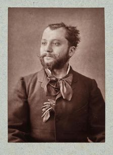 Portrait of Marius Roy (1833-1921), 1882. Creator: Godet, Anatole Louis (1839-1887)