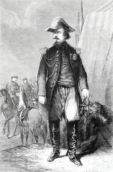 Portrait of Marshal Canrobert, for the Gallery of Versailles, painted by M. Beaucé, 1860. Creator: Unknown