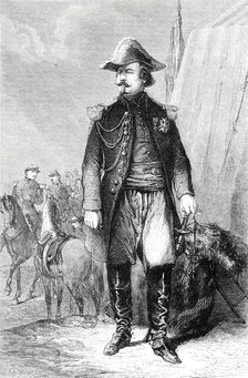 Portrait of Marshal Canrobert, for the Gallery of Versailles, painted by M. Beaucé, 1860. Creator: Unknown