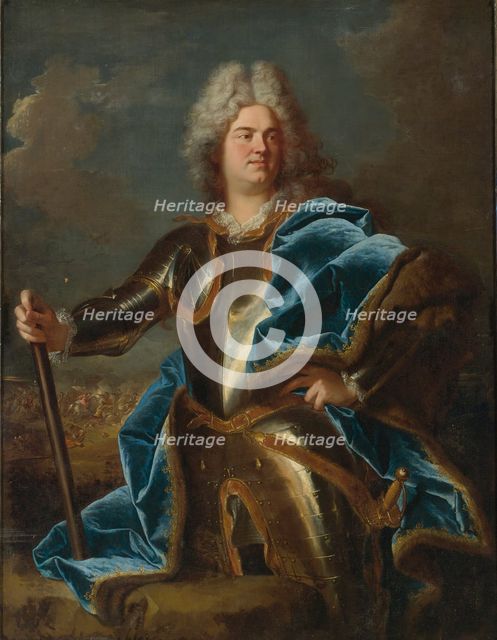 Portrait of Marshal General Claude-Louis-Hector de Villars (1653-1734).