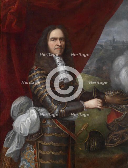 Portrait of Marshal Henri de La Tour d'Auvergne, vicomte de Turenne (1611-1675). Creator: Mignard, Pierre (1612-1695).