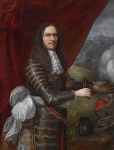 Portrait of Marshal Henri de La Tour d'Auvergne, vicomte de Turenne (1611-1675). Creator: Mignard, Pierre (1612-1695)