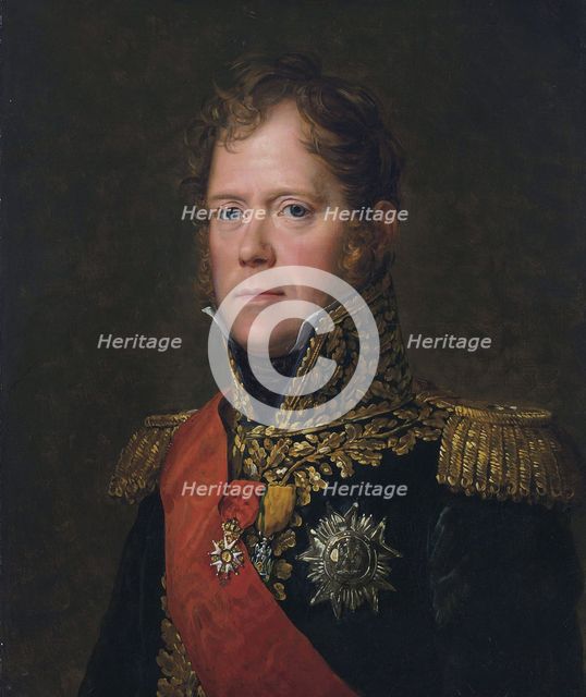 Portrait of Marshal Michel Ney (1769-1815), ca 1805. Artist: Gérard, François Pascal Simon (1770-1837)