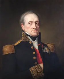 Portrait of Marshal Nicolas Jean de Dieu Soult, Duke of Dalmatia, French soldier, 1840. Artist: George Peter Alexander Healy