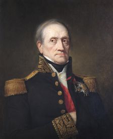 Portrait of Marshal Nicolas Jean de Dieu Soult, Duke of Dalmatia, French soldier, 1840. Artist: George Peter Alexander Healy