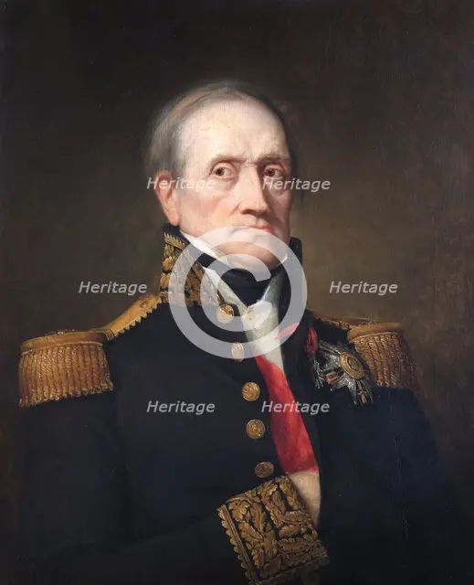 Portrait of Marshal Nicolas Jean de Dieu Soult, Duke of Dalmatia, French soldier, 1840. Artist: George Peter Alexander Healy.