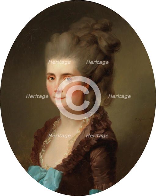 Portrait of Marquise de Chambray, née Vernier de Joyencourt, 1776. Creator: Tischbein, Johann Friedrich August (1750-1812).