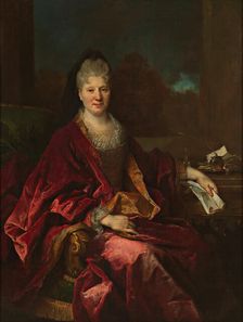 Portrait of Marquise de la Roche Boussau. Creator: Largillière, Nicolas, de (1656-1746)