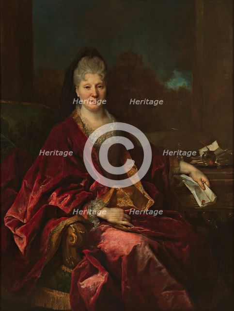 Portrait of Marquise de la Roche Boussau. Creator: Largillière, Nicolas, de (1656-1746).