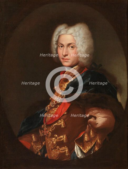 Portrait of Marquis Erasmo Aliprandi Martinengo (1696-1756), 1727. Creator: Ceruti, Giacomo Antonio (1698-1767).