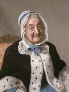 Portrait of Marthe Marie Tronchin, 1758/61. Creator: Jean-Etienne Liotard