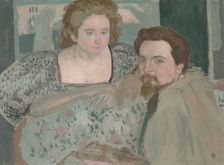 Portrait of Marthe and Maurice, 1896. Creator: Denis, Maurice (1870-1943)
