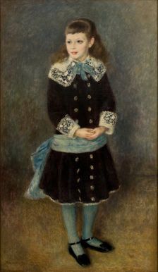 Portrait of Marthe Bérard, 1879. Creator: Renoir, Pierre Auguste (1841-1919)