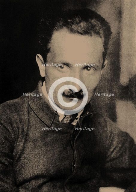 Portrait of Martin Heidegger (1889-1976) , ca 1927. Creator: Anonymous.
