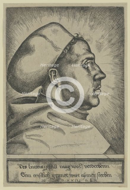 Portrait of Martin Luther (1483-1546), 1523.