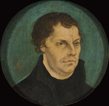 Portrait of Martin Luther (1483-1546), 1525. Creator: Cranach, Lucas, the Elder (1472-1553)