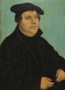 Portrait of Martin Luther, 1532. Creator: Lucas Cranach the Elder