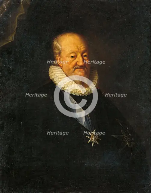Portrait of Martin Ruze, (copy), 17th century. Creator: Unknown.