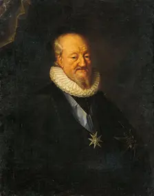 Portrait of Martin Ruze, (copy), 17th century. Creator: Unknown