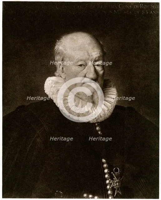 'Portrait of Martin Ruzé de Beaulieu', (1927).Artist: Frans Pourbus the Younger