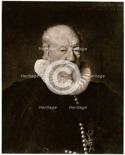 'Portrait of Martin Ruzé de Beaulieu', (1927).Artist: Frans Pourbus the Younger