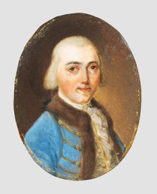 Portrait of Martin Sturman, around 1800. Creator: Unknown