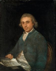 Portrait of Martín Zapater (1746-1803), 1790. Creator: Goya, Francisco, de (1746-1828)