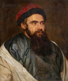 Portrait of Martino Martini (1614-1661), Jesuit missionary and cartographer in China, 1654