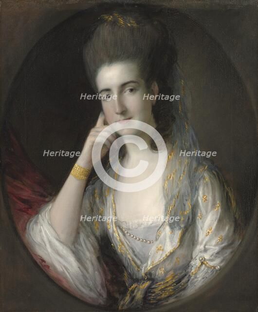Portrait of Mary Wise, c. 1776. Creator: Thomas Gainsborough (British, 1727-1788).