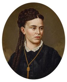 Portrait of Mary A. Alford, probably 1860s. Creator: Barton Stone Hays