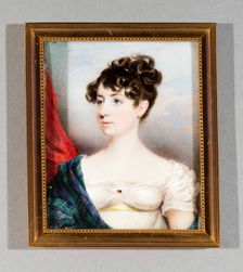 Portrait of Mary Butler Stark-Christie of Ballinden, 1812/25. Creator: William John Thomson