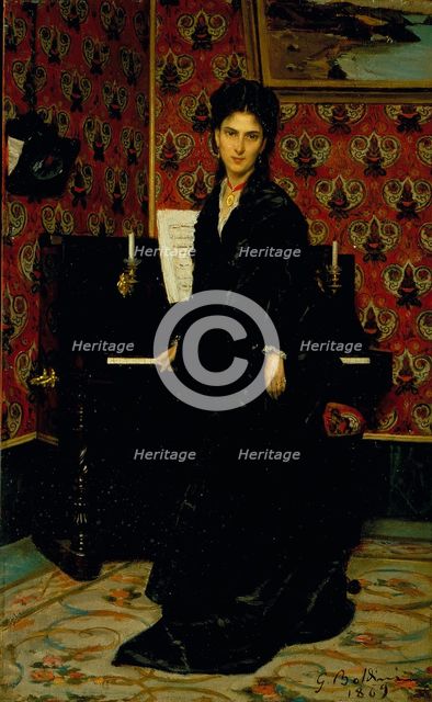 Portrait of Mary Donegani.