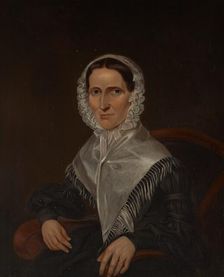Portrait of Mary Galpin Cole, about 1840. Creator: George Winter
