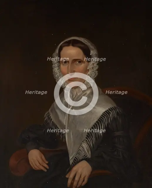 Portrait of Mary Galpin Cole, about 1840. Creator: George Winter.