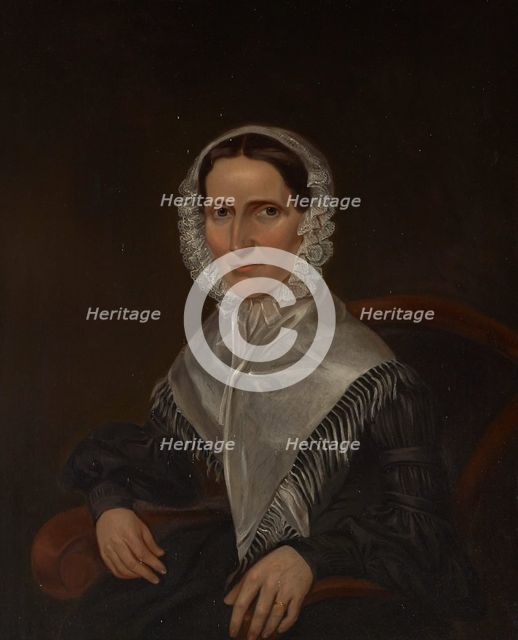Portrait of Mary Galpin Cole, about 1840. Creator: George Winter.