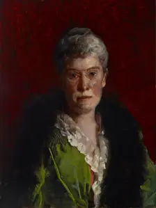 Portrait of Mary Knox Buzby Addicks Warner, date unknown. Creator: Cecilia Beaux
