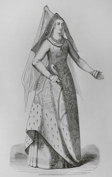 Portrait of Mary of Burgundy (1457-1482), Duchess of Burgundy, 1878. Creator: Unknown