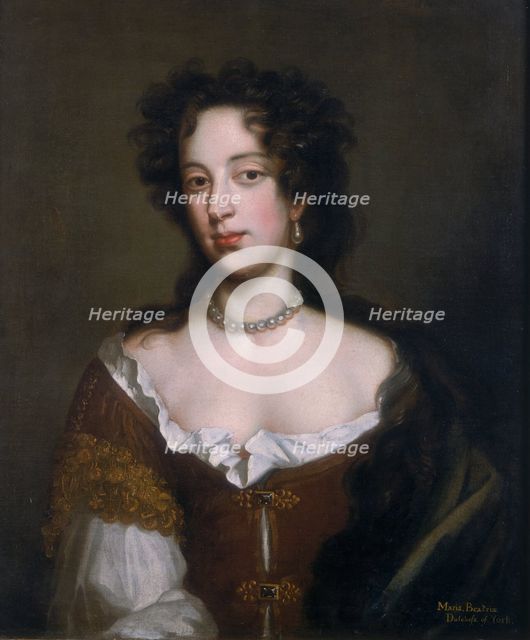 'Portrait of Mary of Modena', c1680. Creator: Unknown.