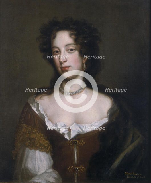 'Portrait of Mary of Modena', c1680. Artist: Unknown