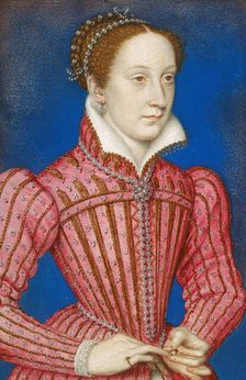 Portrait of Mary, Queen of Scots (1542-1587), 1559-1560. Creator: Clouet, François (1510-1572)