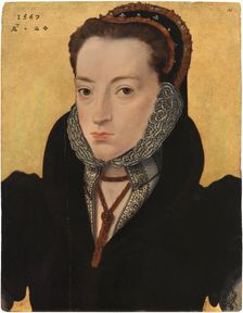 Portrait of Mary, Queen of Scots (1542-1587), 1567. Creator: Derickson, Arnold (active 1567-1569)