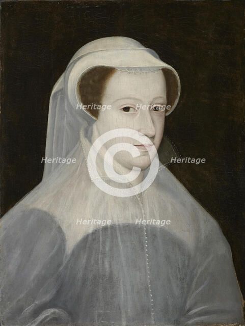 Portrait of Mary, Queen of Scots (1542-1587), c. 1560. Creator: Clouet, François, (School)  .