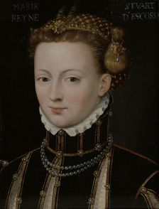 Portrait of Mary, Queen of Scots (1542-1587), Second half of the16th cen. Creator: Anonymous
