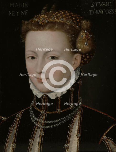 Portrait of Mary, Queen of Scots (1542-1587), Second half of the16th cen. Creator: Anonymous.